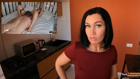 Мачеха в наручниках и с завязанными глазами даже не поняла, что трахается со своим пасынком